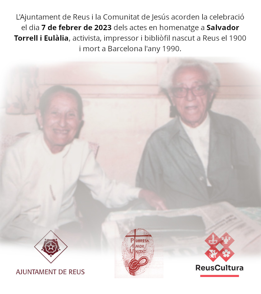 Imatge de l'agenda Acte de donació del fons de la Biblioteca Torrell de Reus 