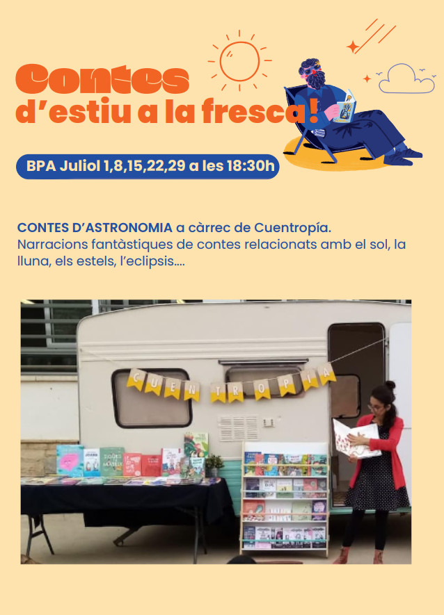 Imatge de l'agenda Contes d'estiu a la fresca
