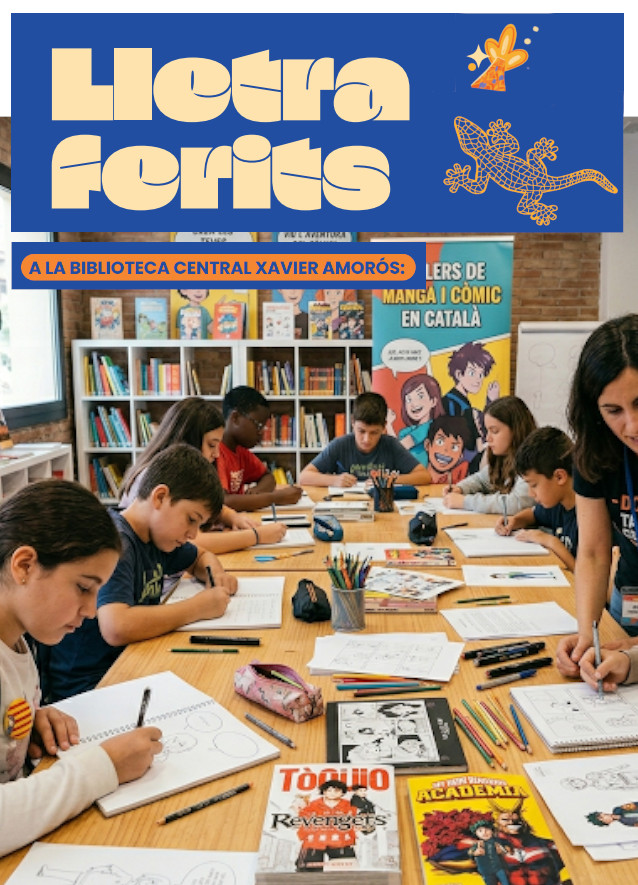 Imatge de l'agenda Lletraferits-Taller de manga