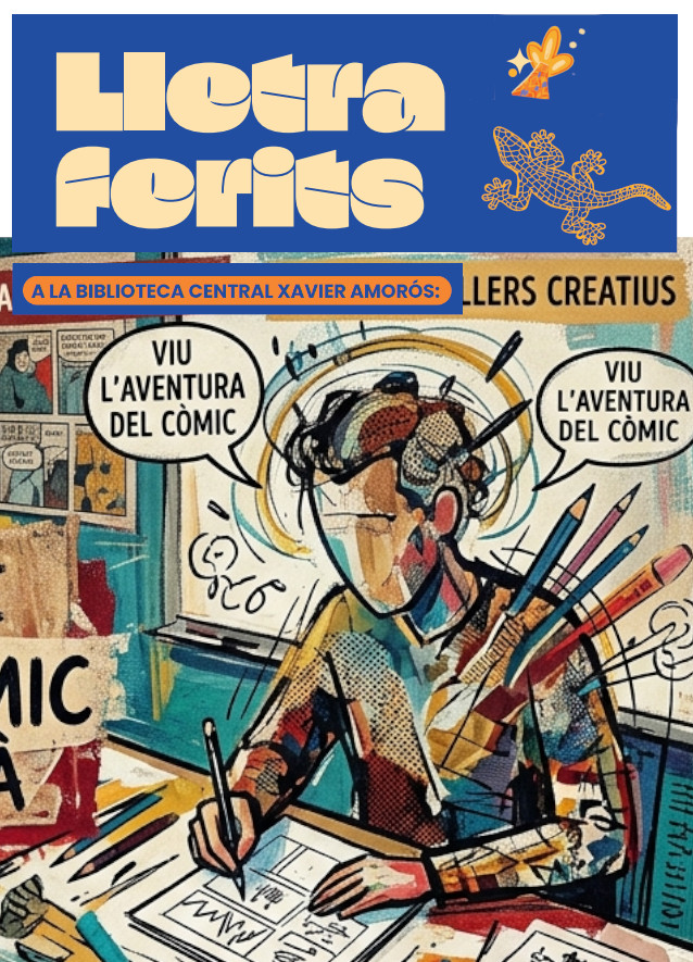 Imatge de l'agenda Lletraferits-Taller de Còmic
