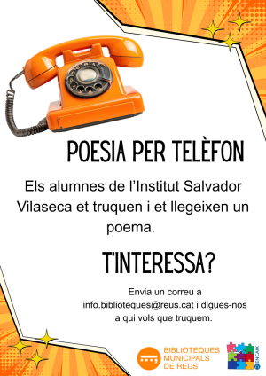 Cartell poesia per telèfon