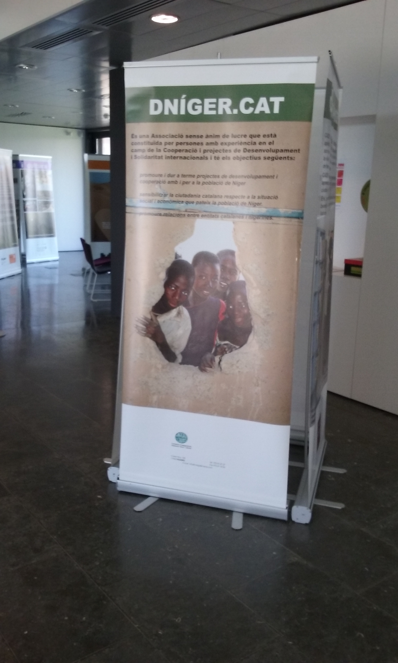 Exposició sopar solidari Parròquia Sant Bernat