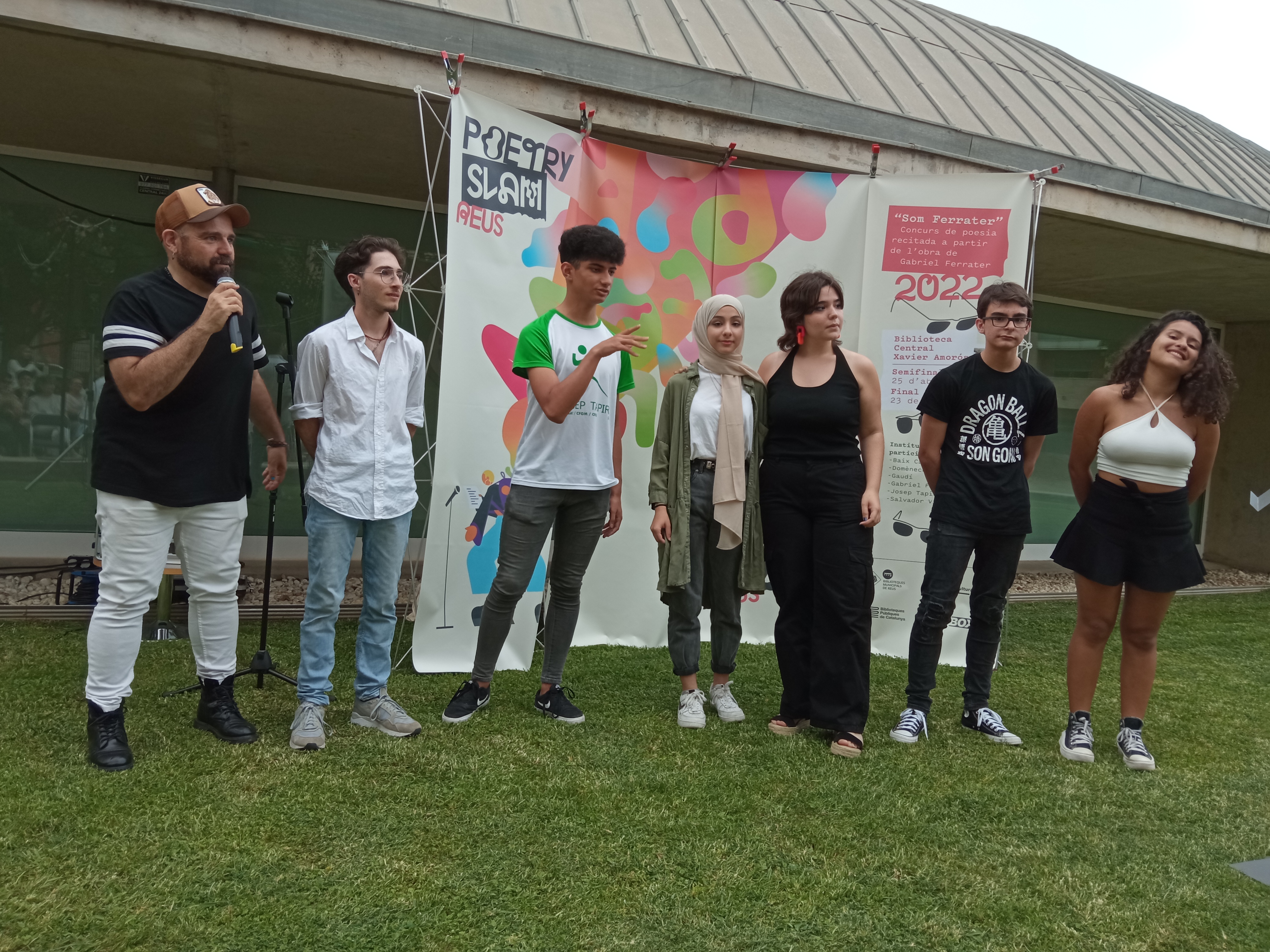 Final de la Poetry Slam «Som Ferrater» a la Biblioteca Central Xavier Amorós