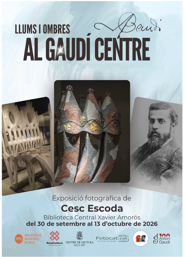 Exposició "Llums i ombres a l'espai Gaudí Centre"