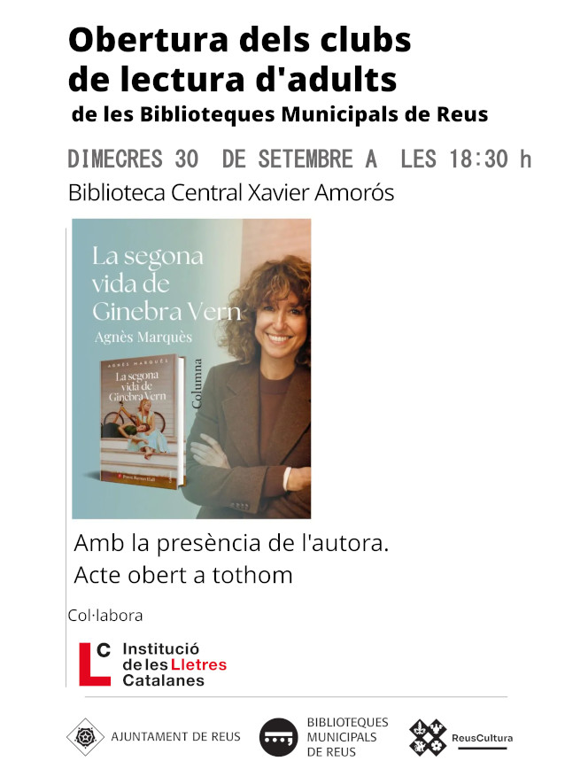 Obertura dels clubs de lectura d'adults