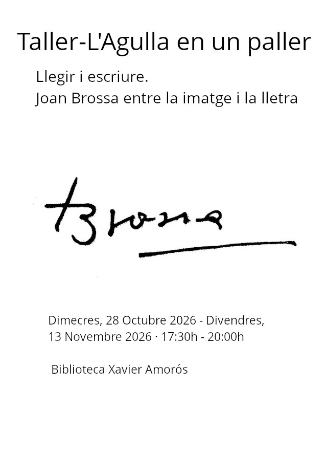 Taller-L'Agulla en un paller