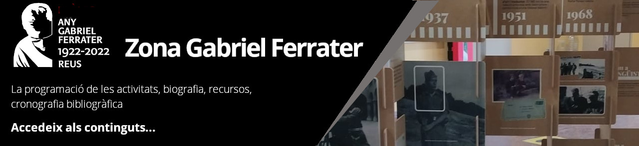 Accedeix als continguts de l'any Gabriel Ferrater