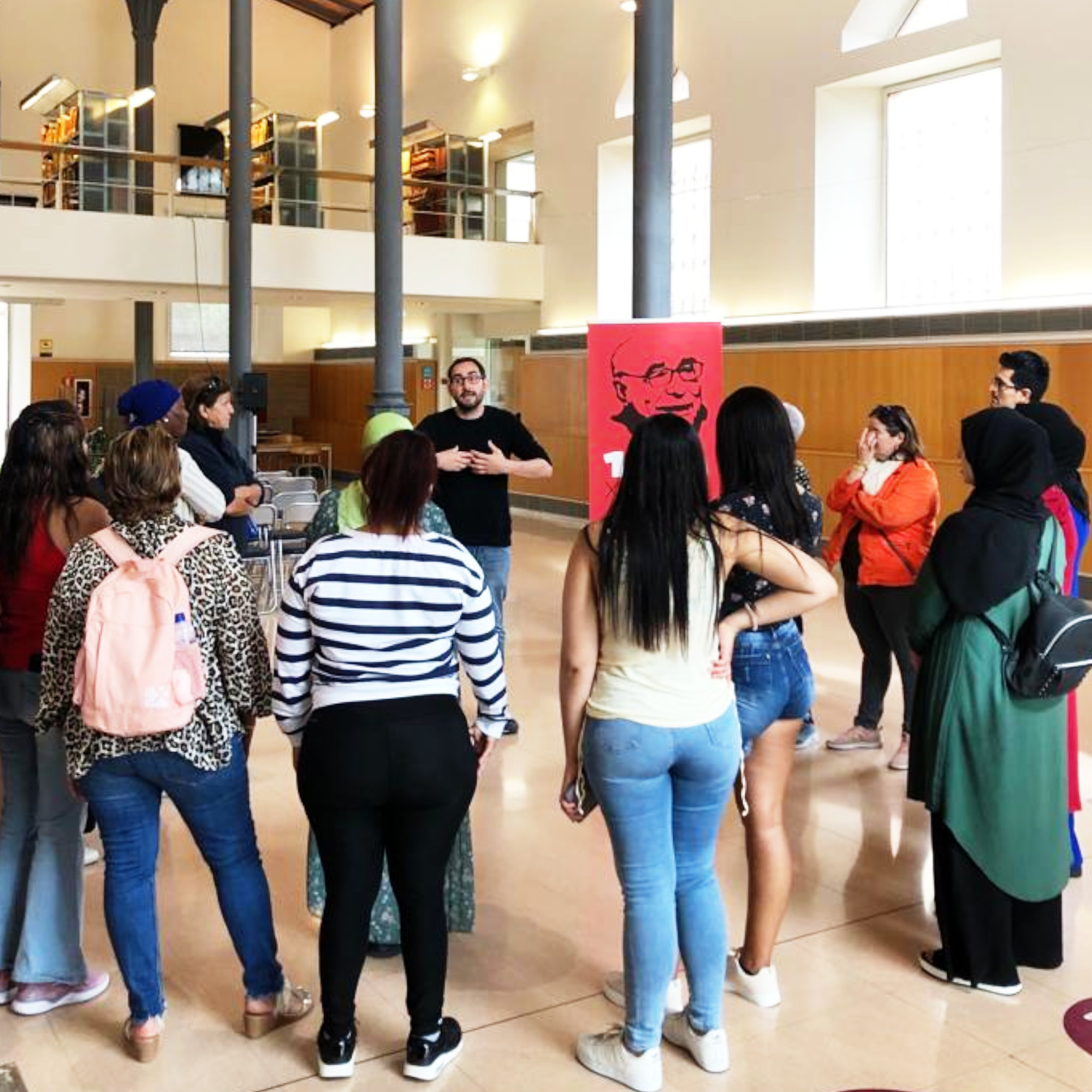 Visita a la Biblioteca