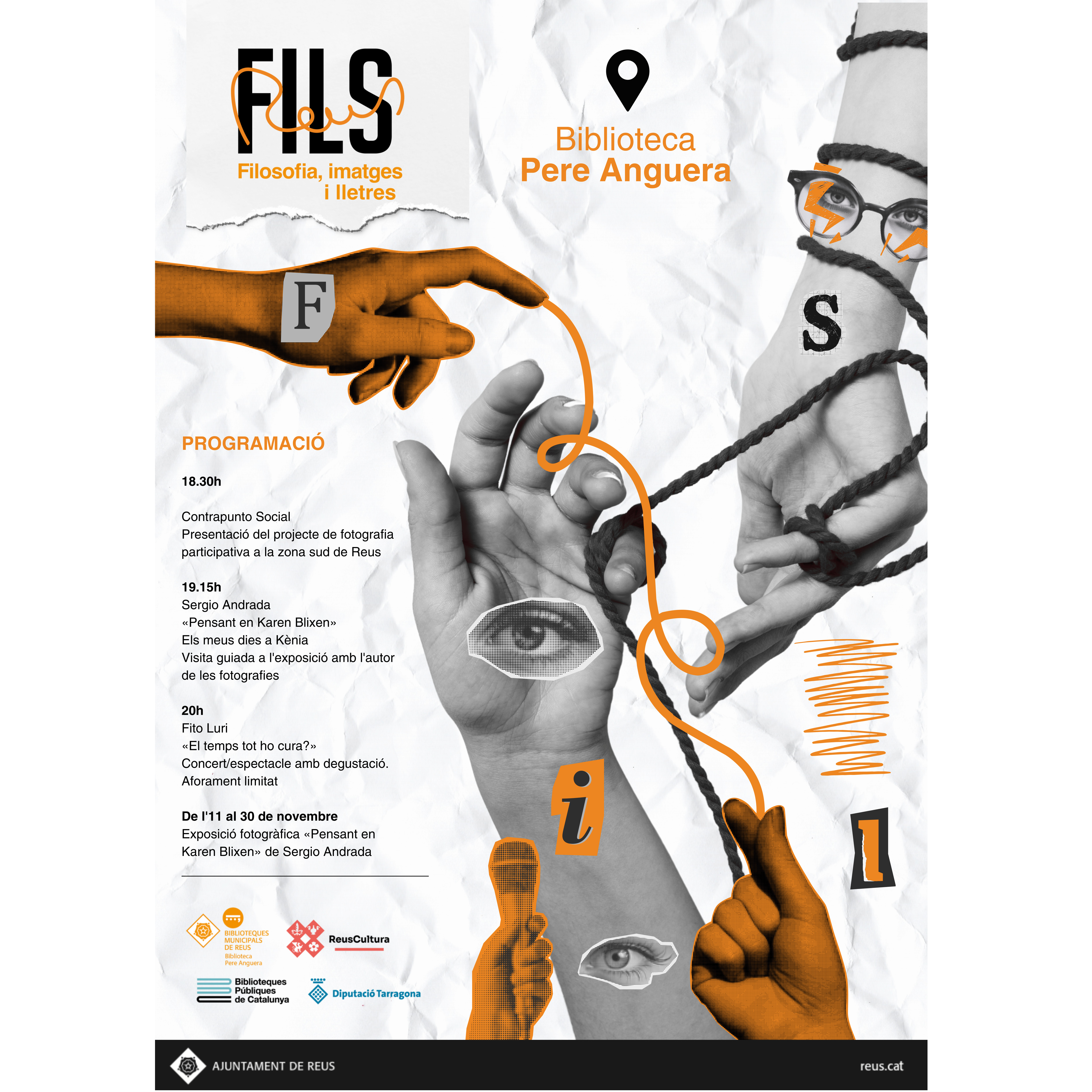Fils: Filosofia Imatges i Lletres a la Biblioteca Pere Anguera