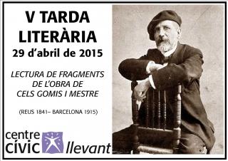 La Biblioteca col·labora a la V Tarda Literària del Centre Cívic Llevant