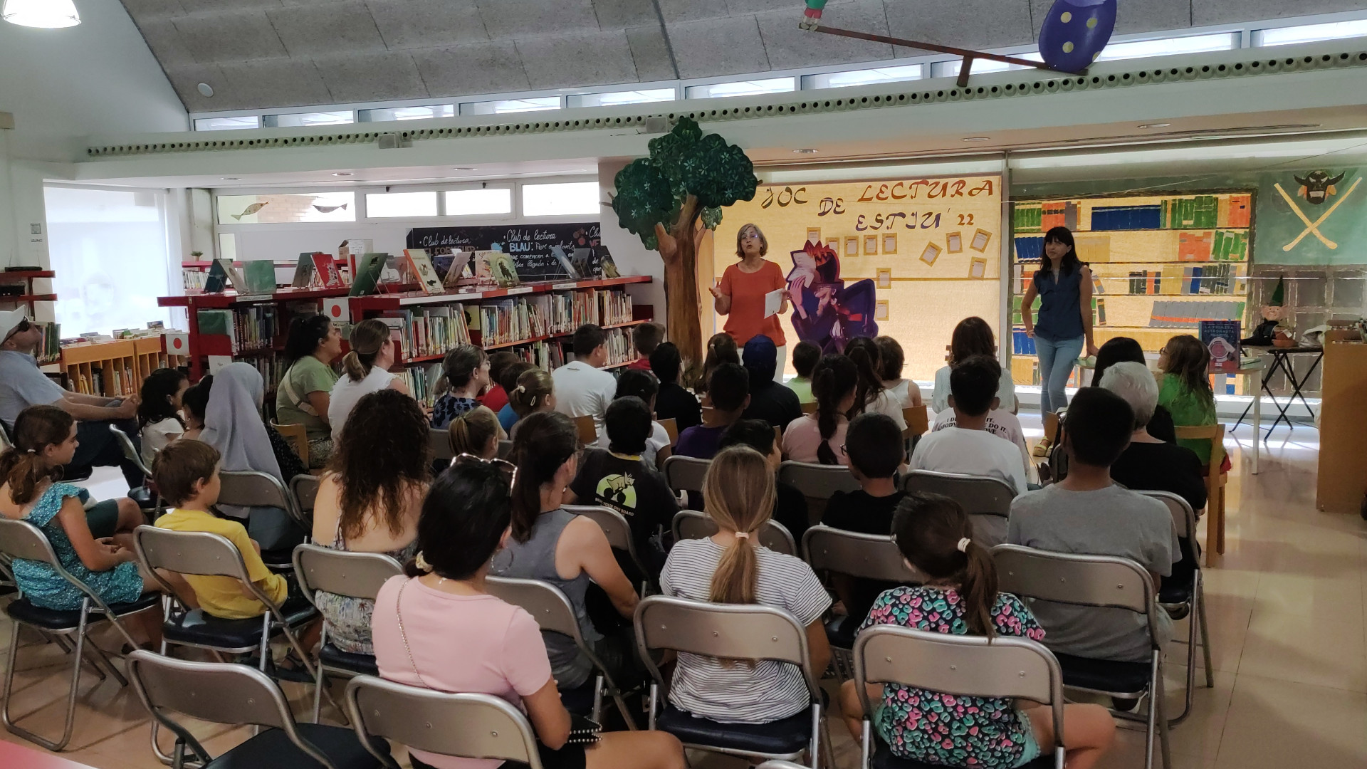 Festa de cloenda dels clubs de lectura infantils