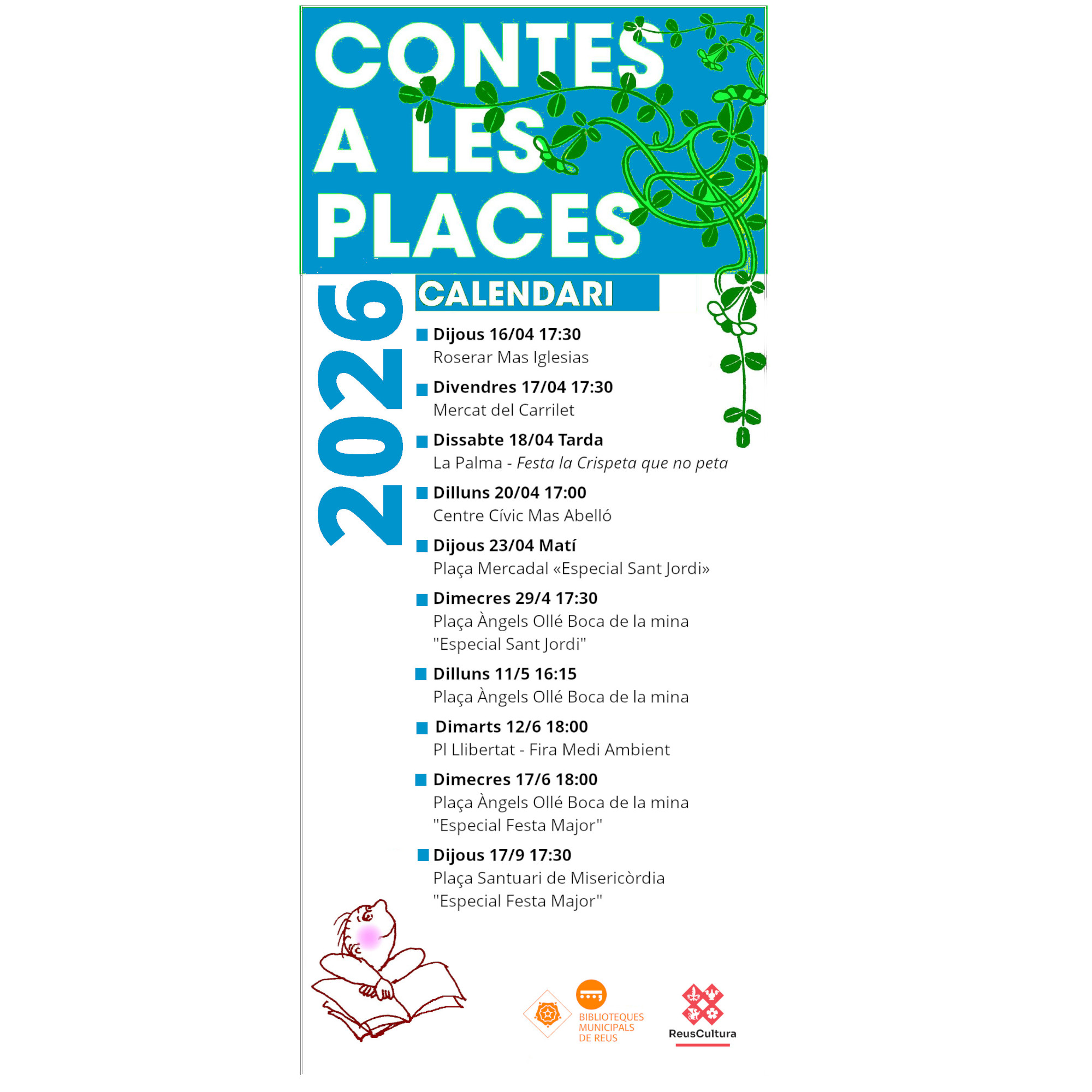 Comencen els Contes a les places!