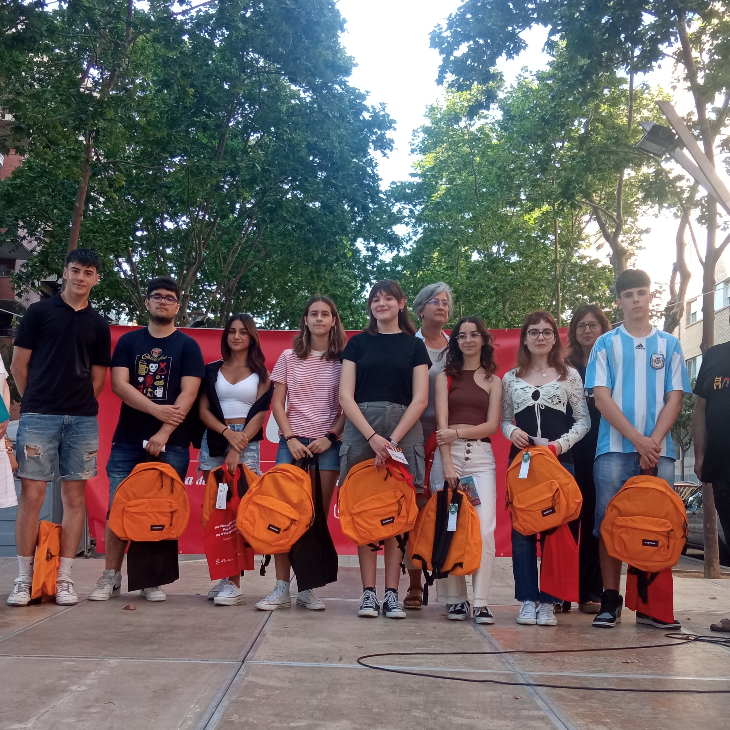 La guanyadora de la  Poetry Slam 2023 «Som Amorós», és  Júlia Moreno l’alumna de l’Institut Gaudí.