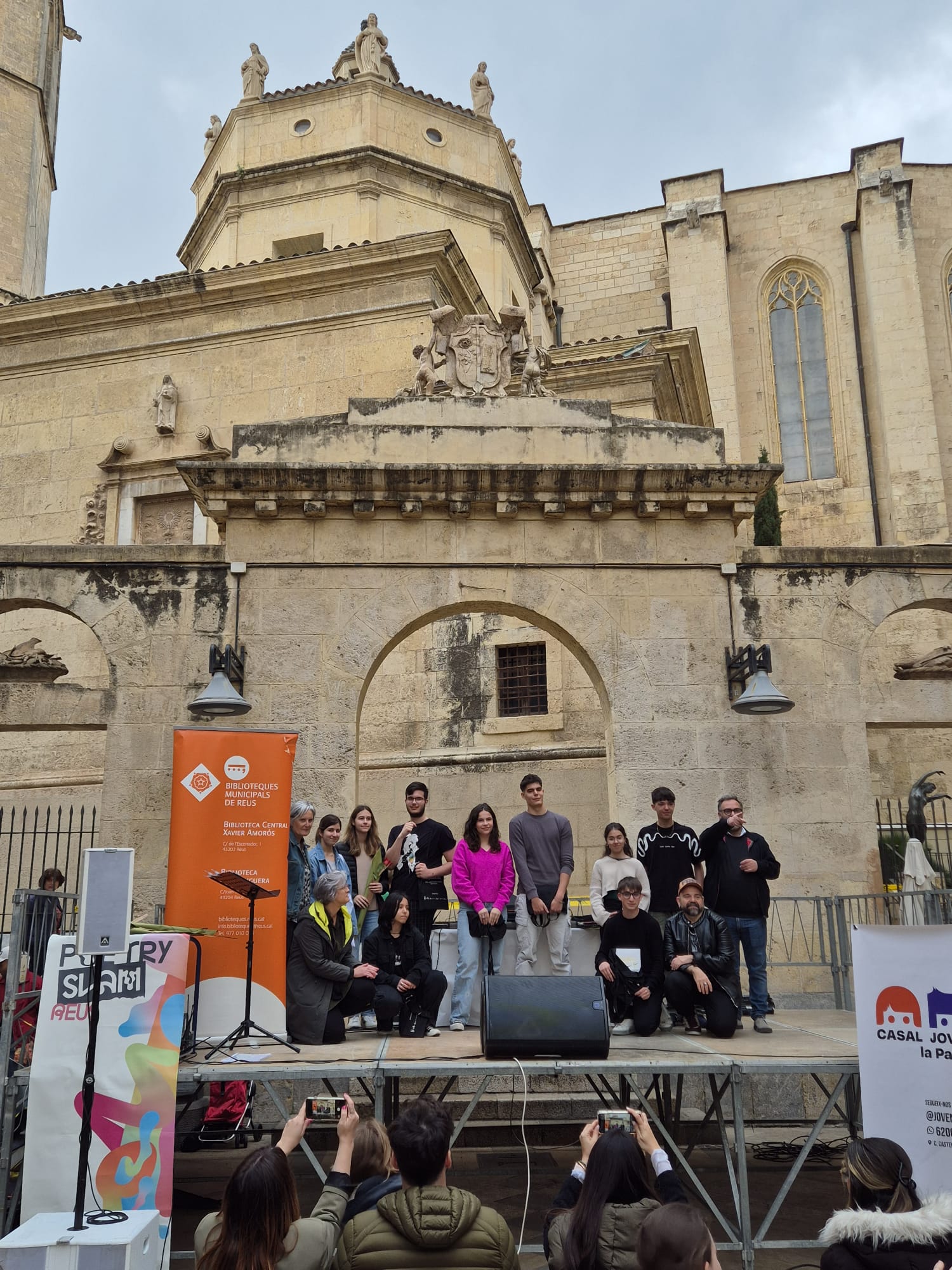 Clàudia Vàzquez, guanyadora de la 3a edició de la Poetry Slam