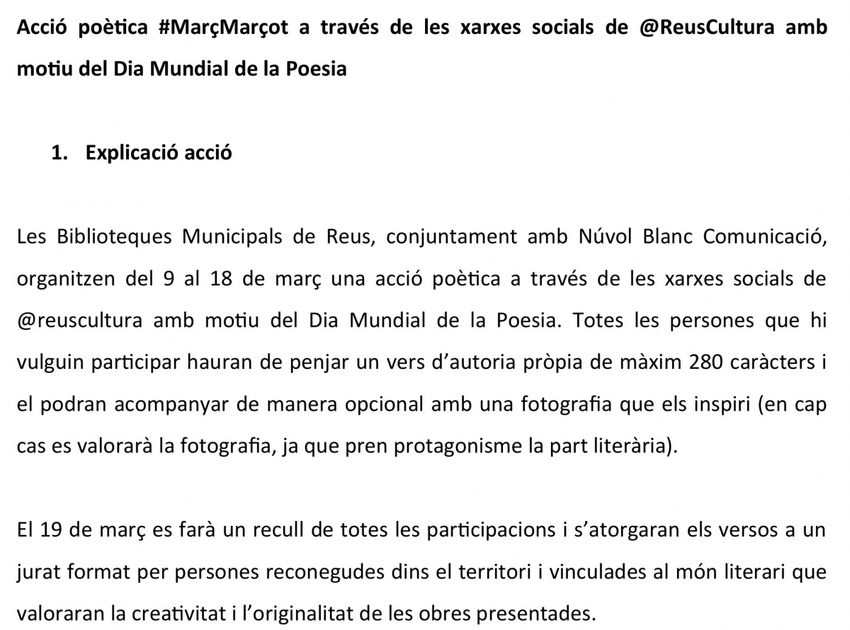 Bases Acció Març Marçot