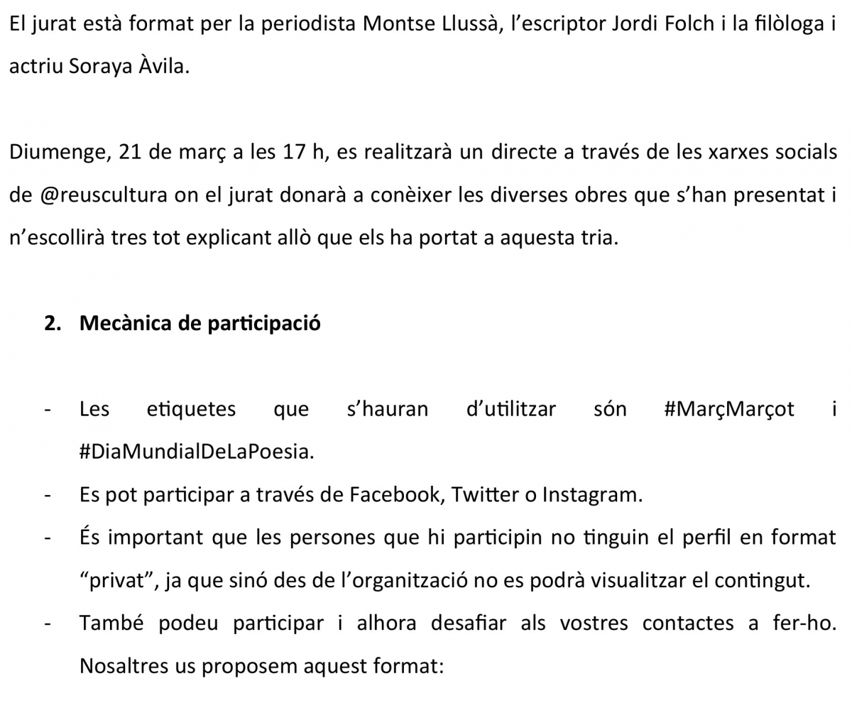 Bases Acció Març Marçot
