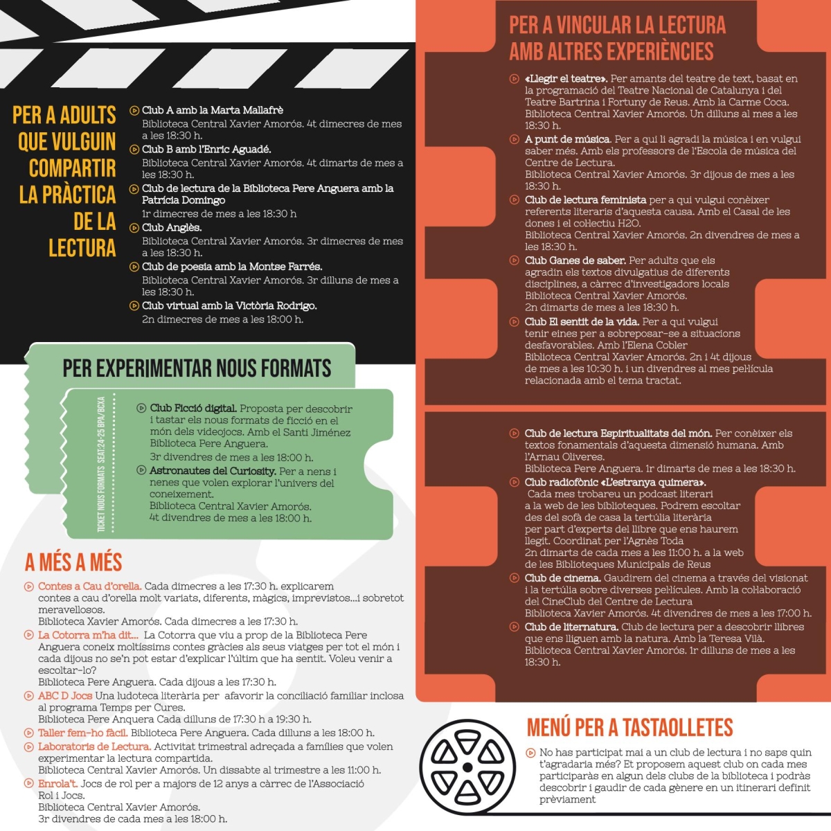 Clubs de lectura 2024-2025