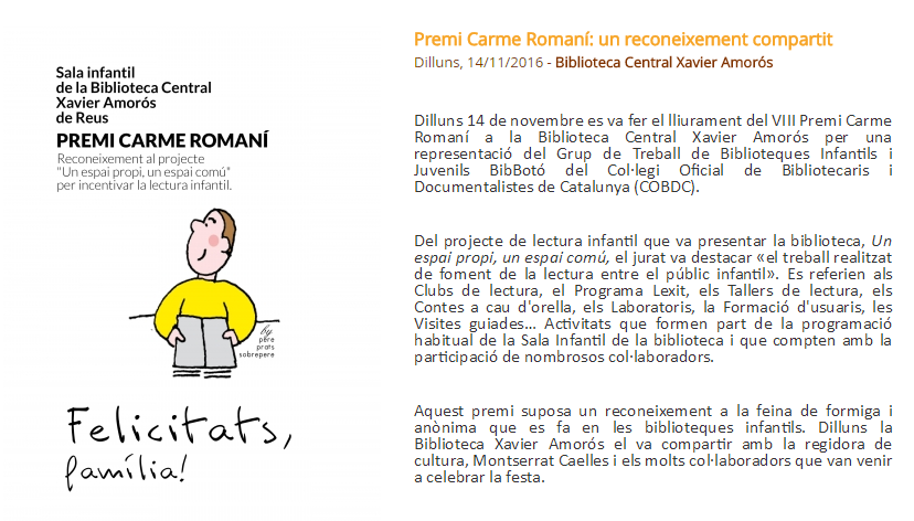 Premi Carme Romaní