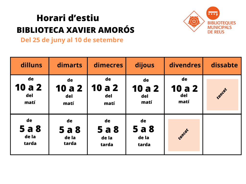 Horari d'estiu