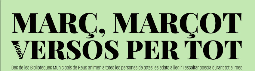 LLAVORS DE POESIA