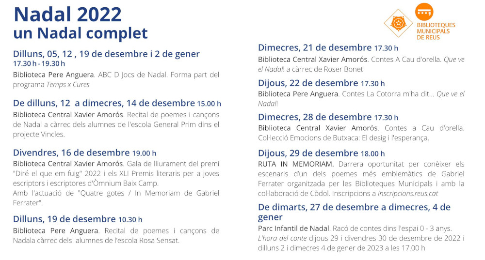 Un Nadal complet