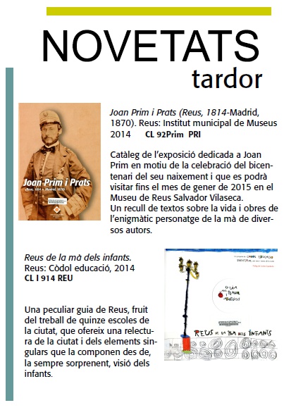 Novetats de Col·lecció Local 2014-2017