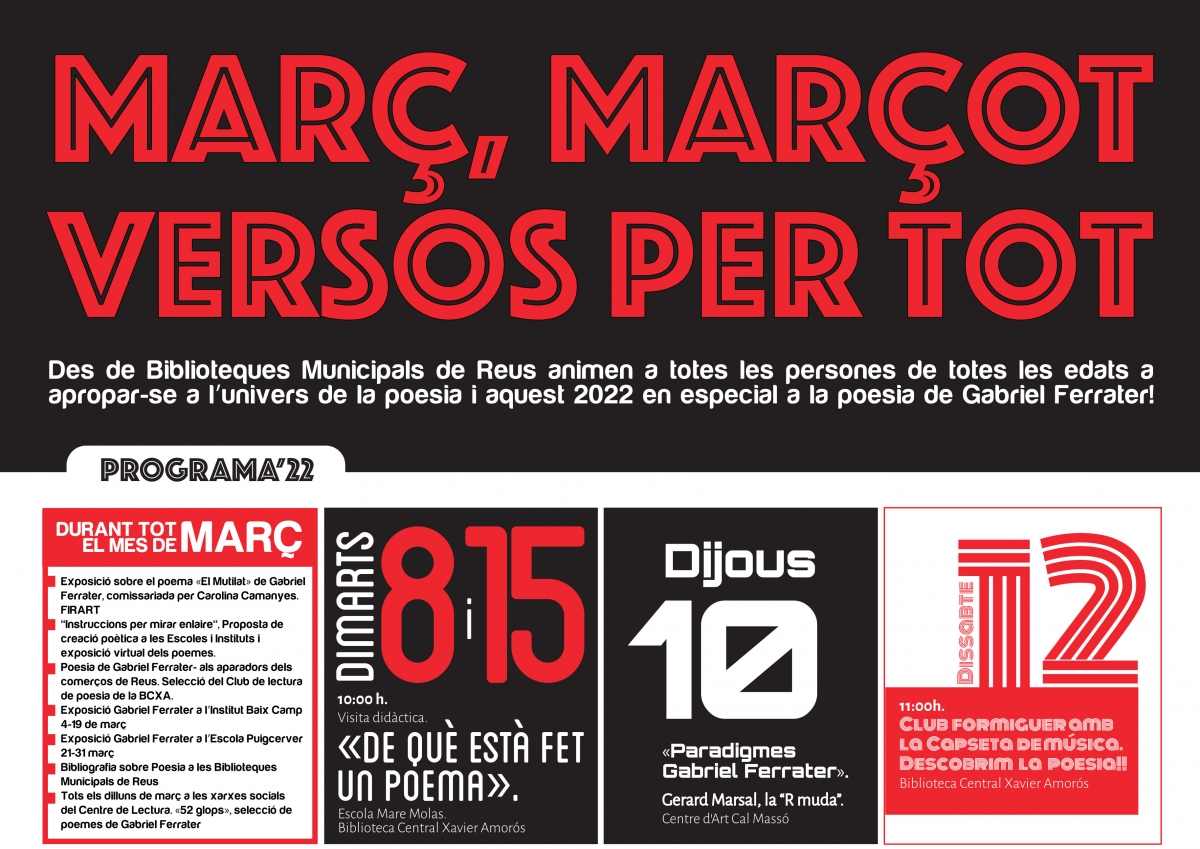 Programa Març marçot 22