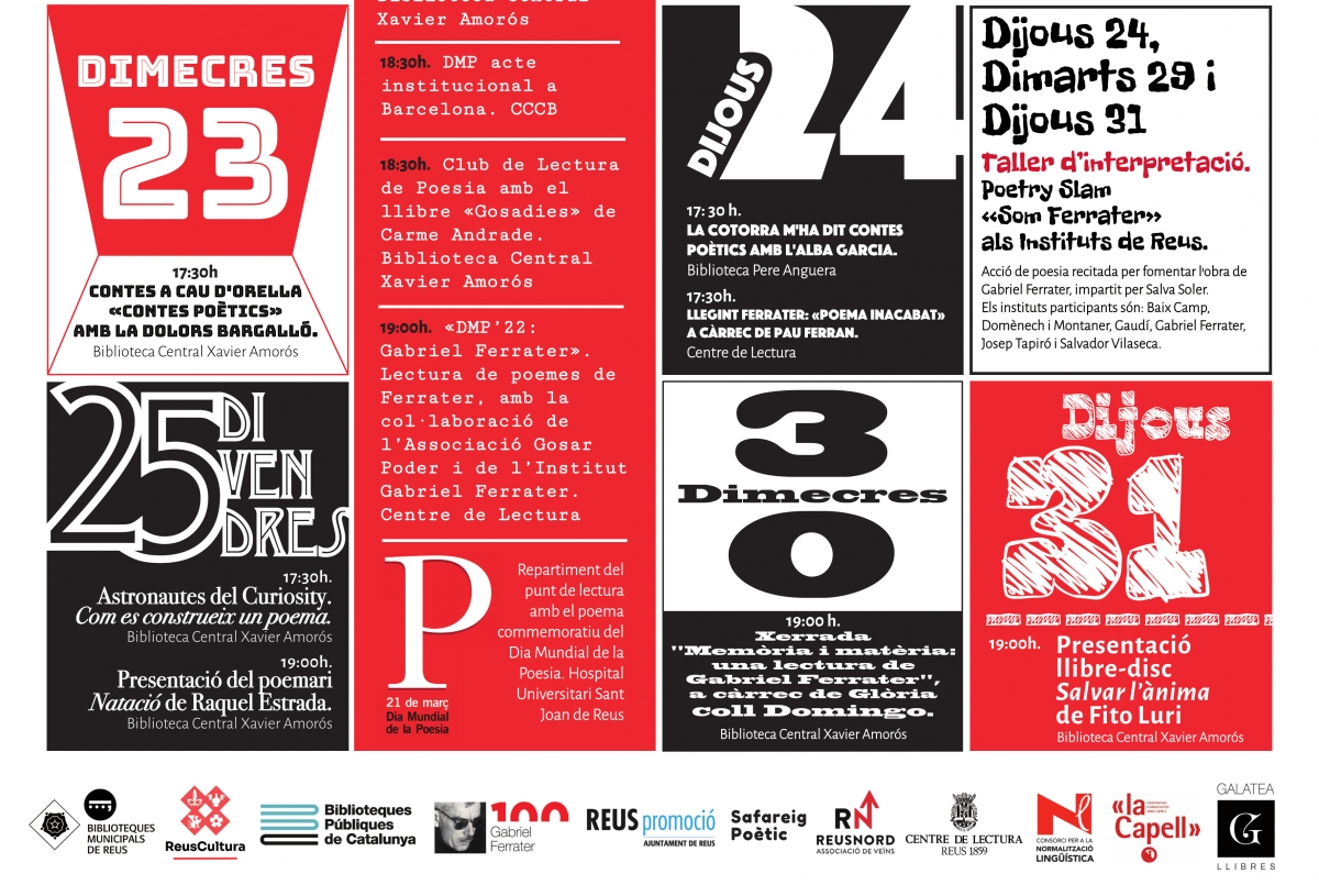 Programa Març marçot 22