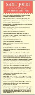 Punt de llibre 2013