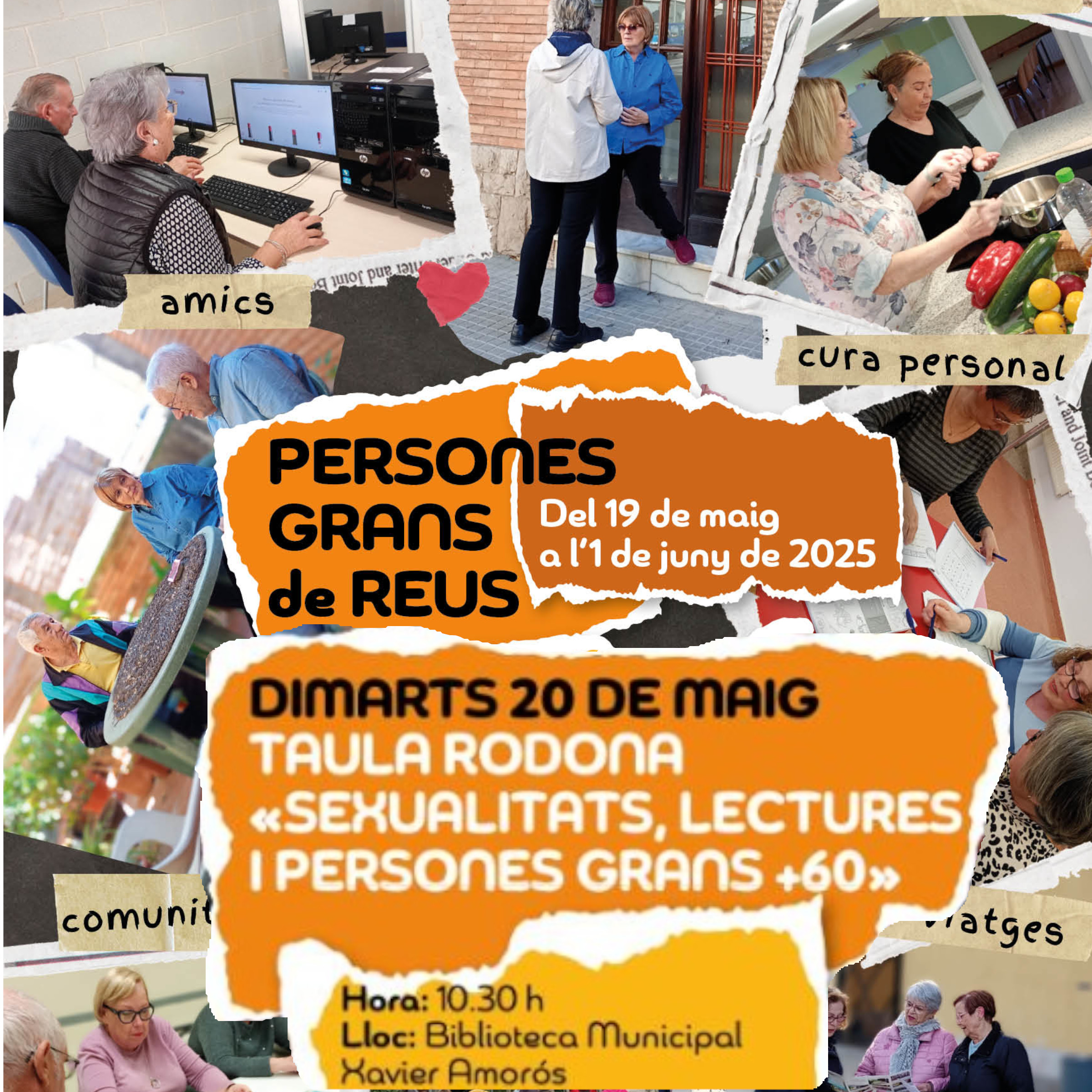 TAULA RODONA "SEXUALITATS, LECTURES I PERSONES GRANS +60
