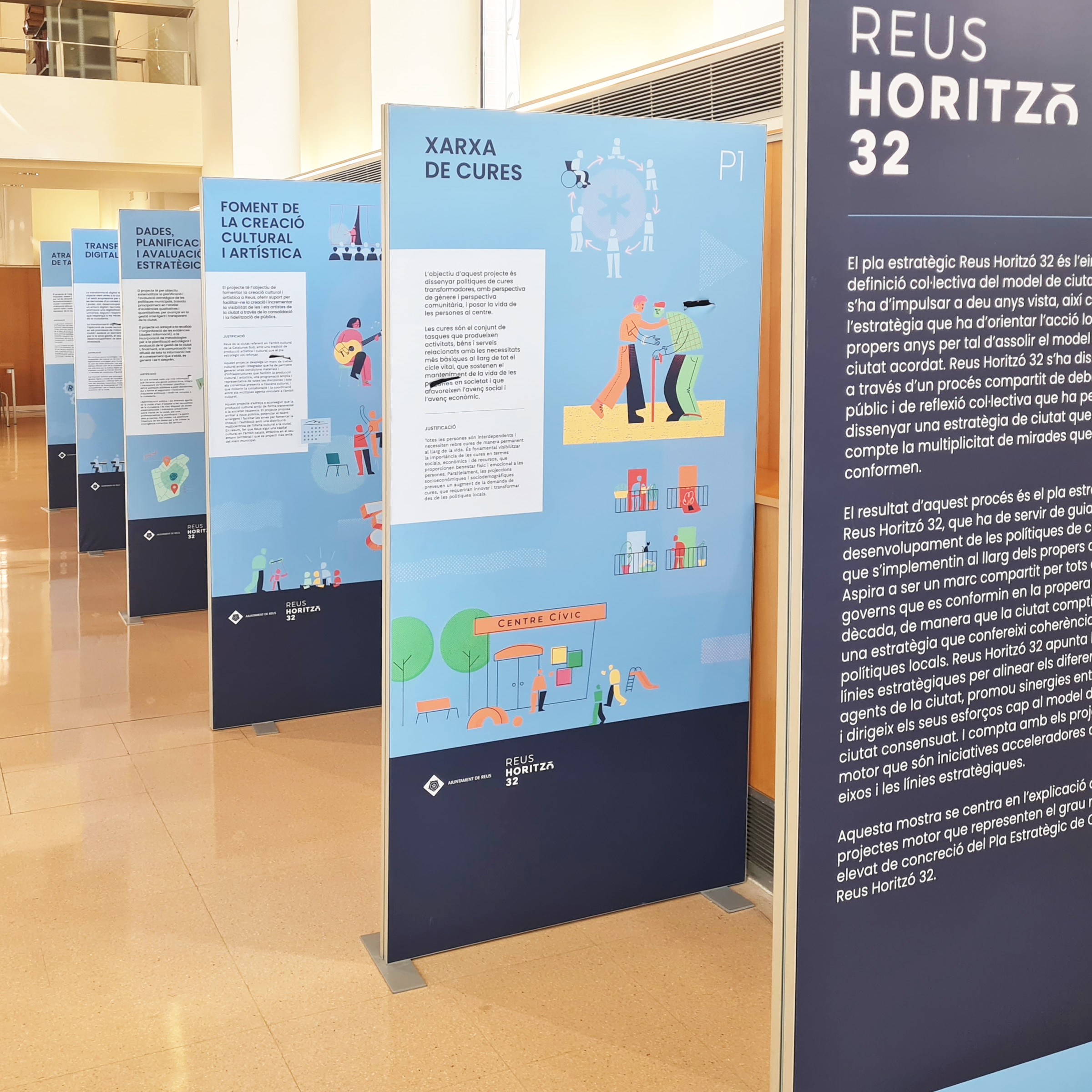 Les Biblioteques Municipals acullen l’Exposició «Reus Horitzó 32»