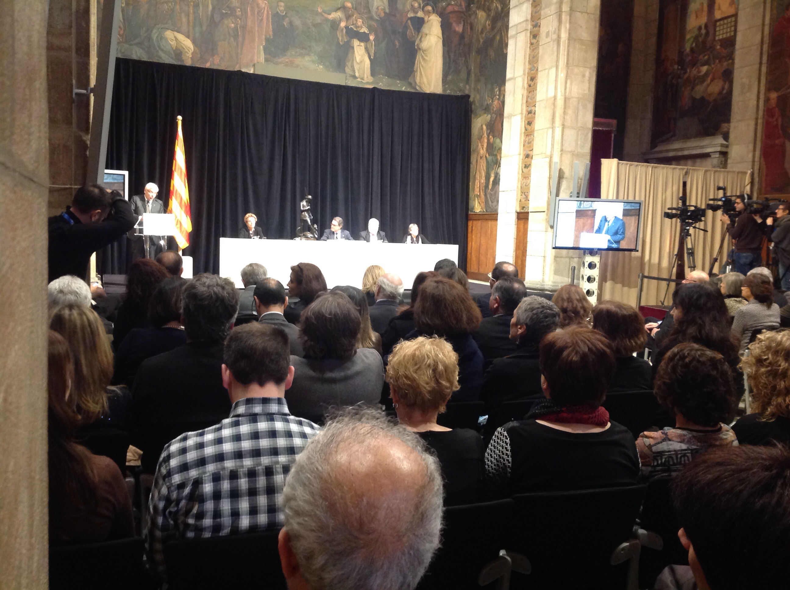El President Mas inaugura l'any 2015 com l'Any de les biblioteques