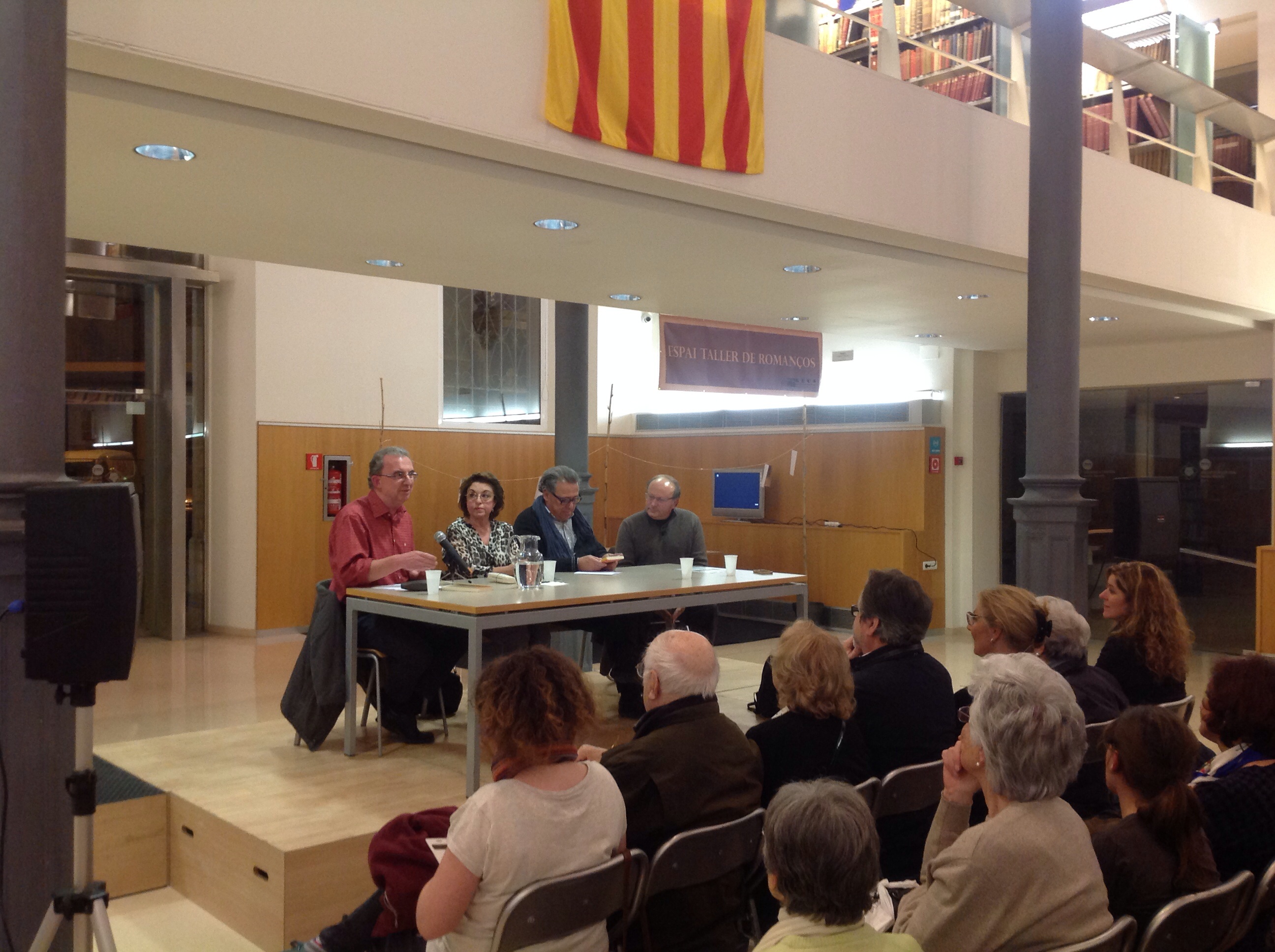 Presentació de l'últim llibre de M .Lluïsa Amorós
