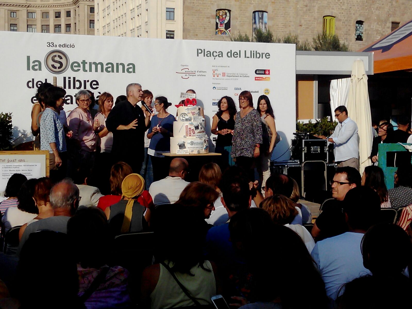 La Biblioteca a la Setmana del llibre en català