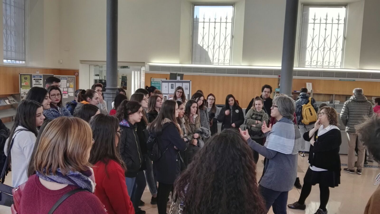 Visita a la Biblioteca