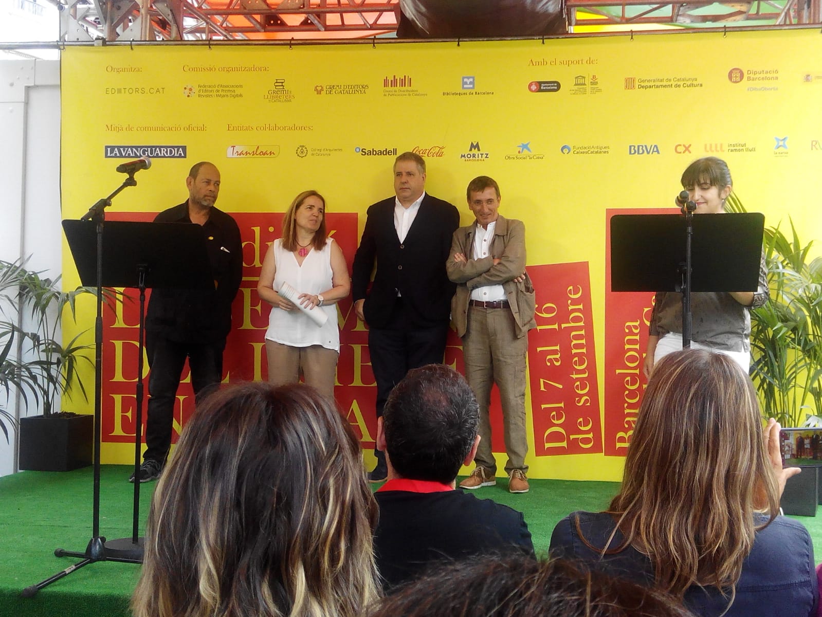 Les Biblioteques de Reus són avui presents a la Setmana de Llibre en Català.