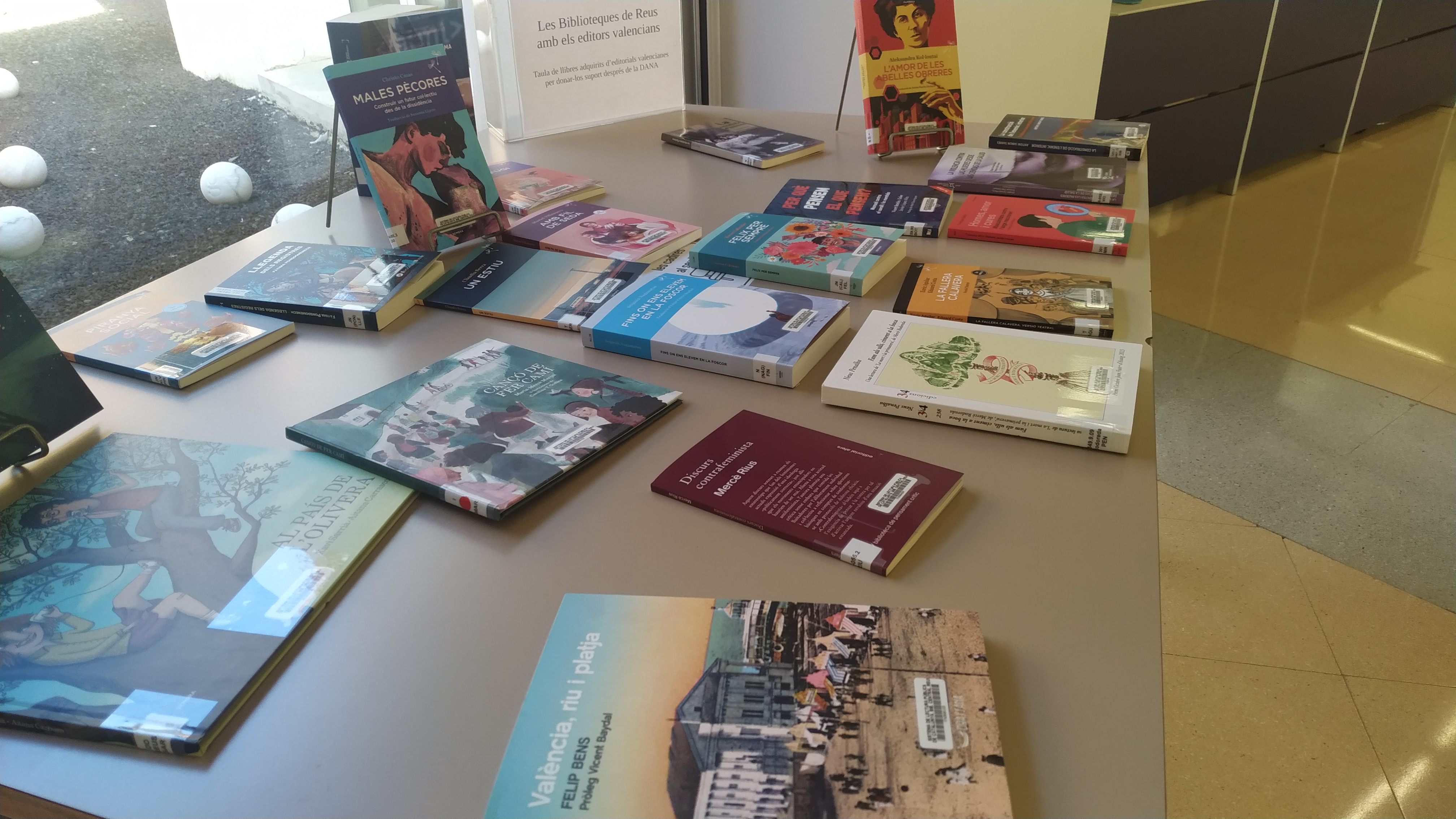 «Les Biblioteques de Reus amb els editors valencians»