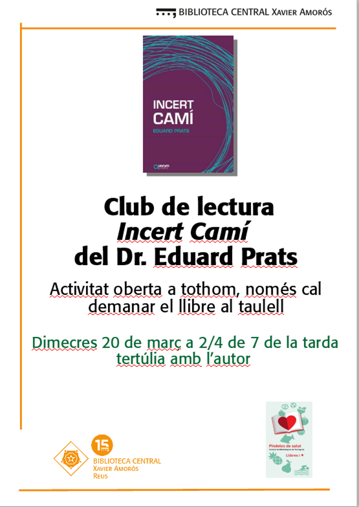 Club de lectura "Incert camí"