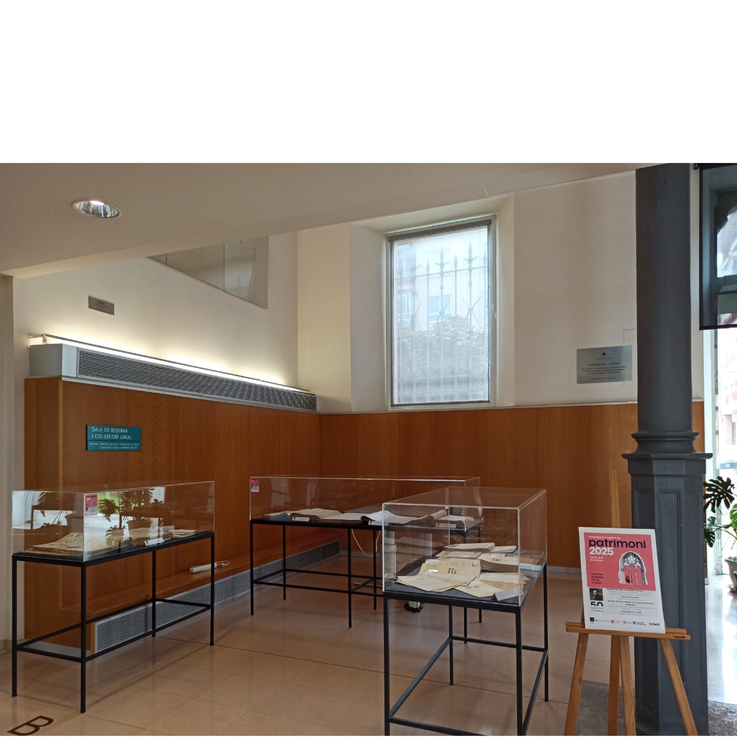 JEP2025: Exposició bibliogràfica i xerrada a l'entorn de la figura del Dr. Salvador Vilaseca