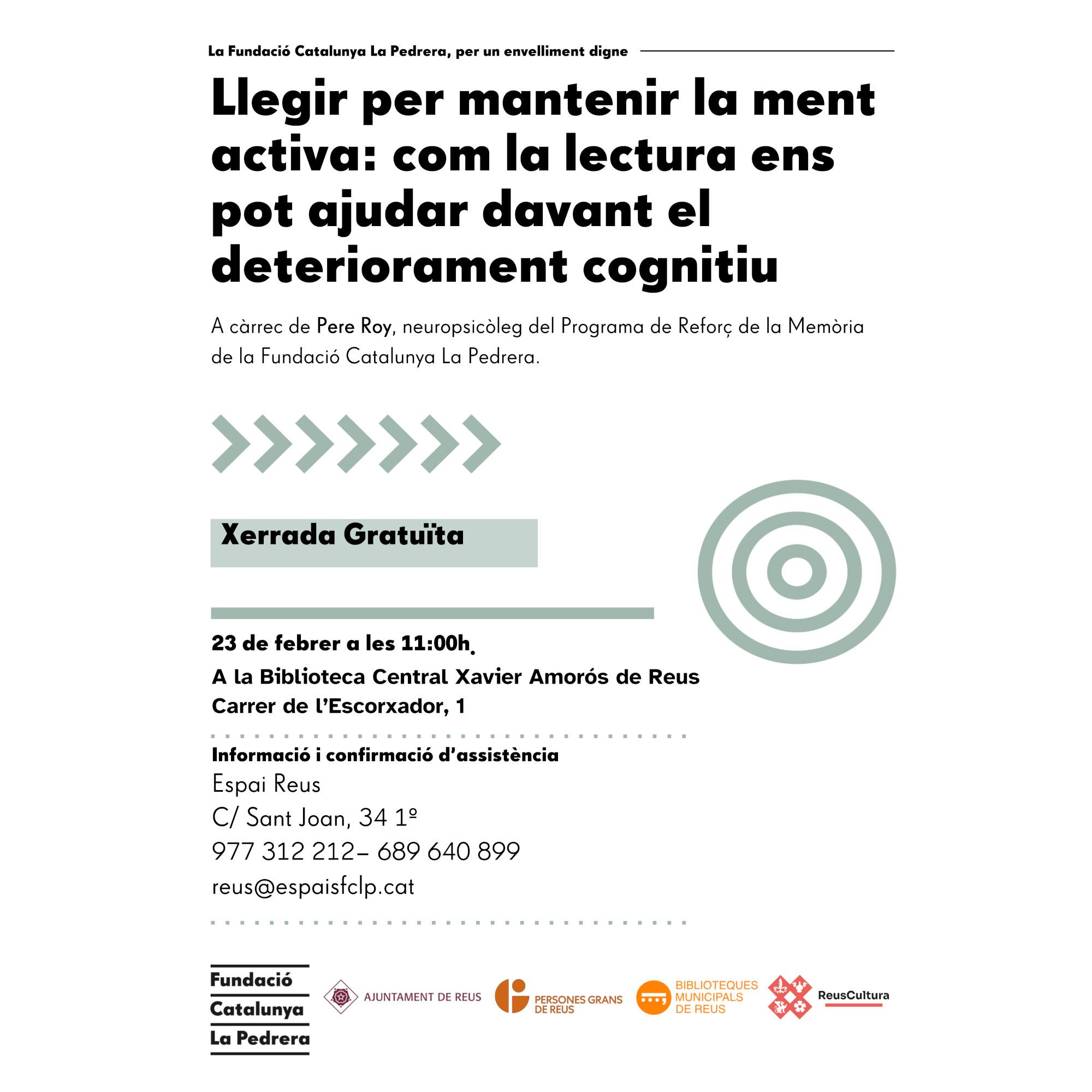 Llegir per mantenir la ment activa