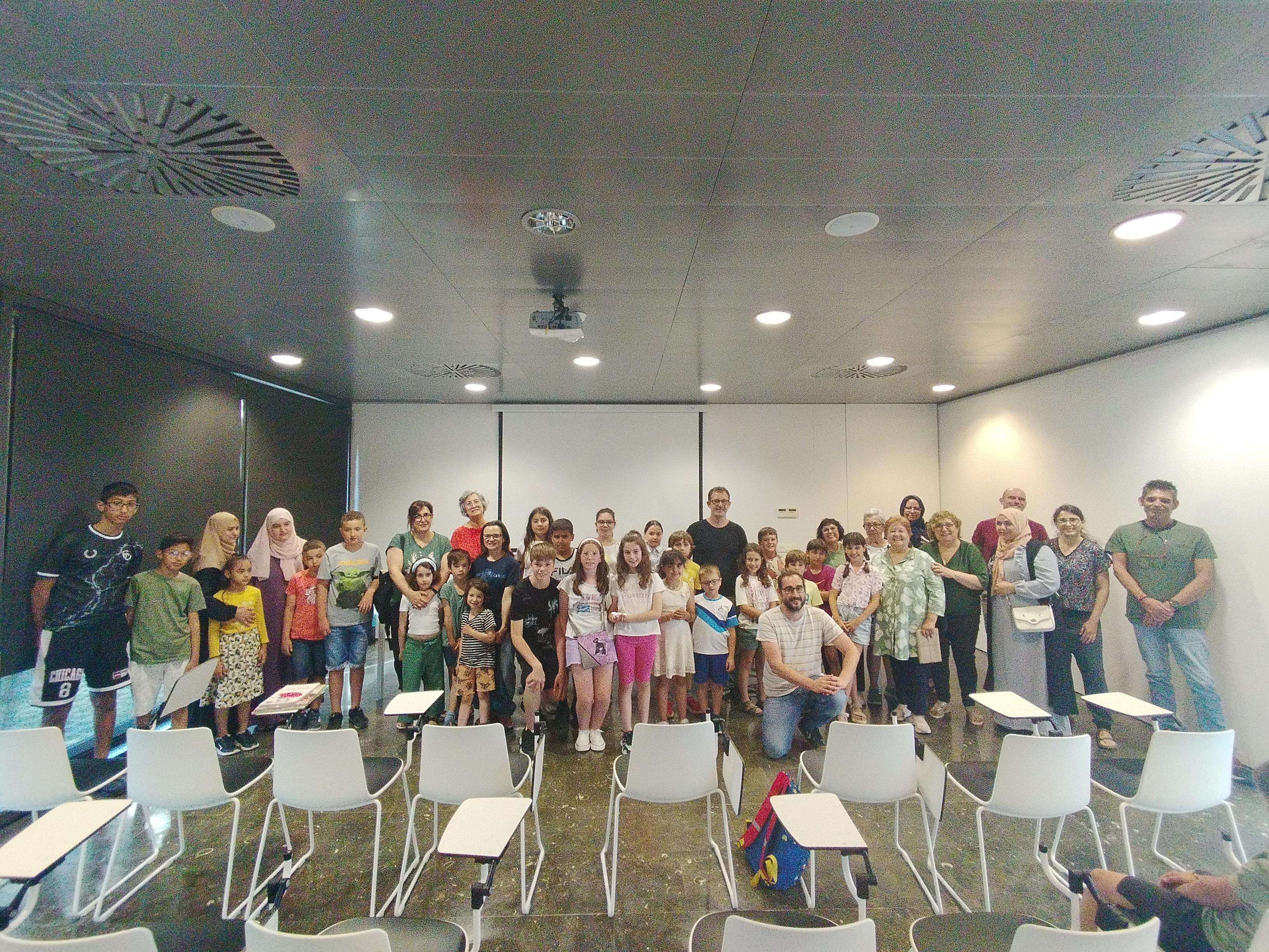 Cloenda dels Clubs de lectura infantils amb Oriol Canosa, finalista del Premi Atrapallibres
