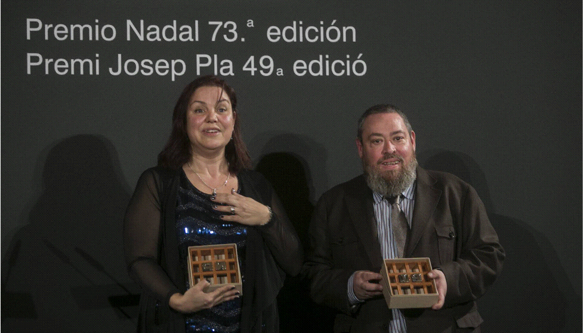 Care Santos guanya el Premi Nadal amb la novel·la «Media vida».  El Premi Josep Pla ha recaigut en Xavier Theros i l'obra "La fada negra"