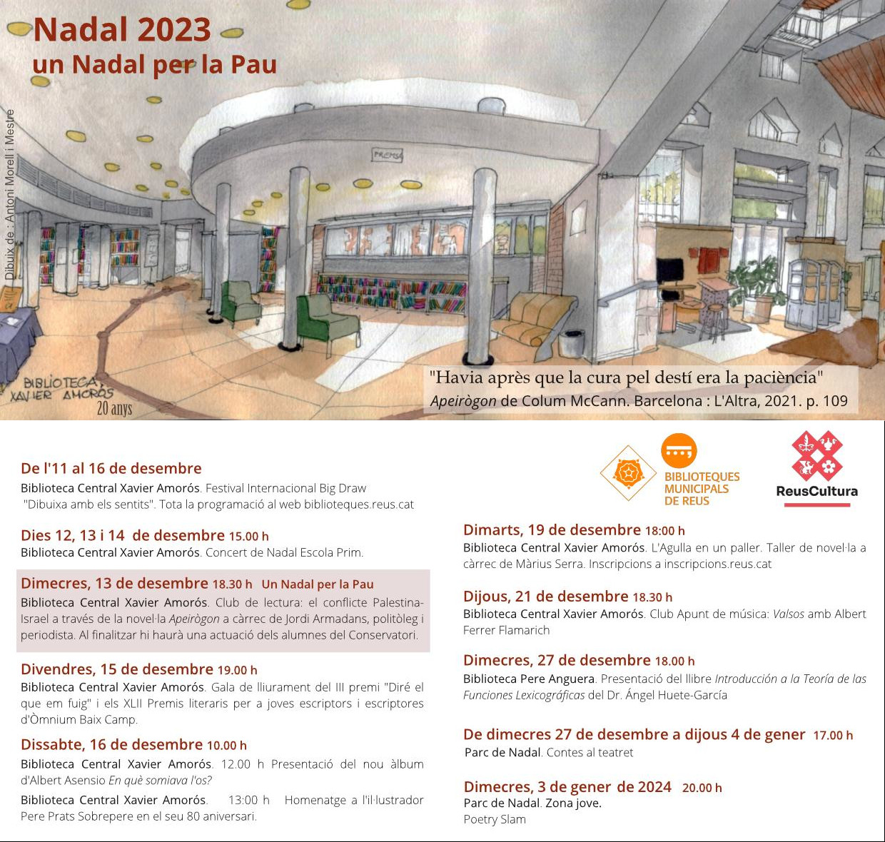Un Nadal per la pau