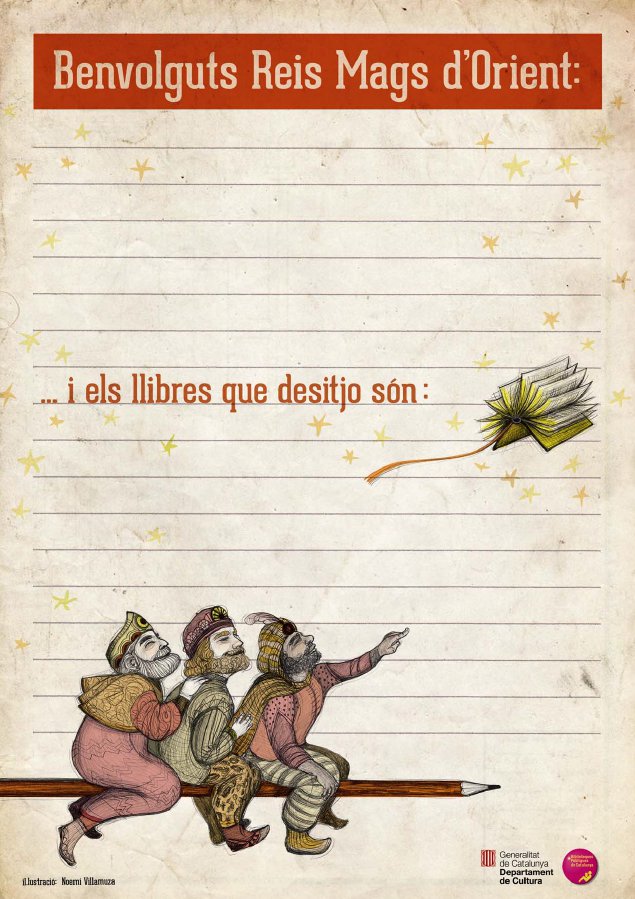 Carta als Reis Mags d'Orient