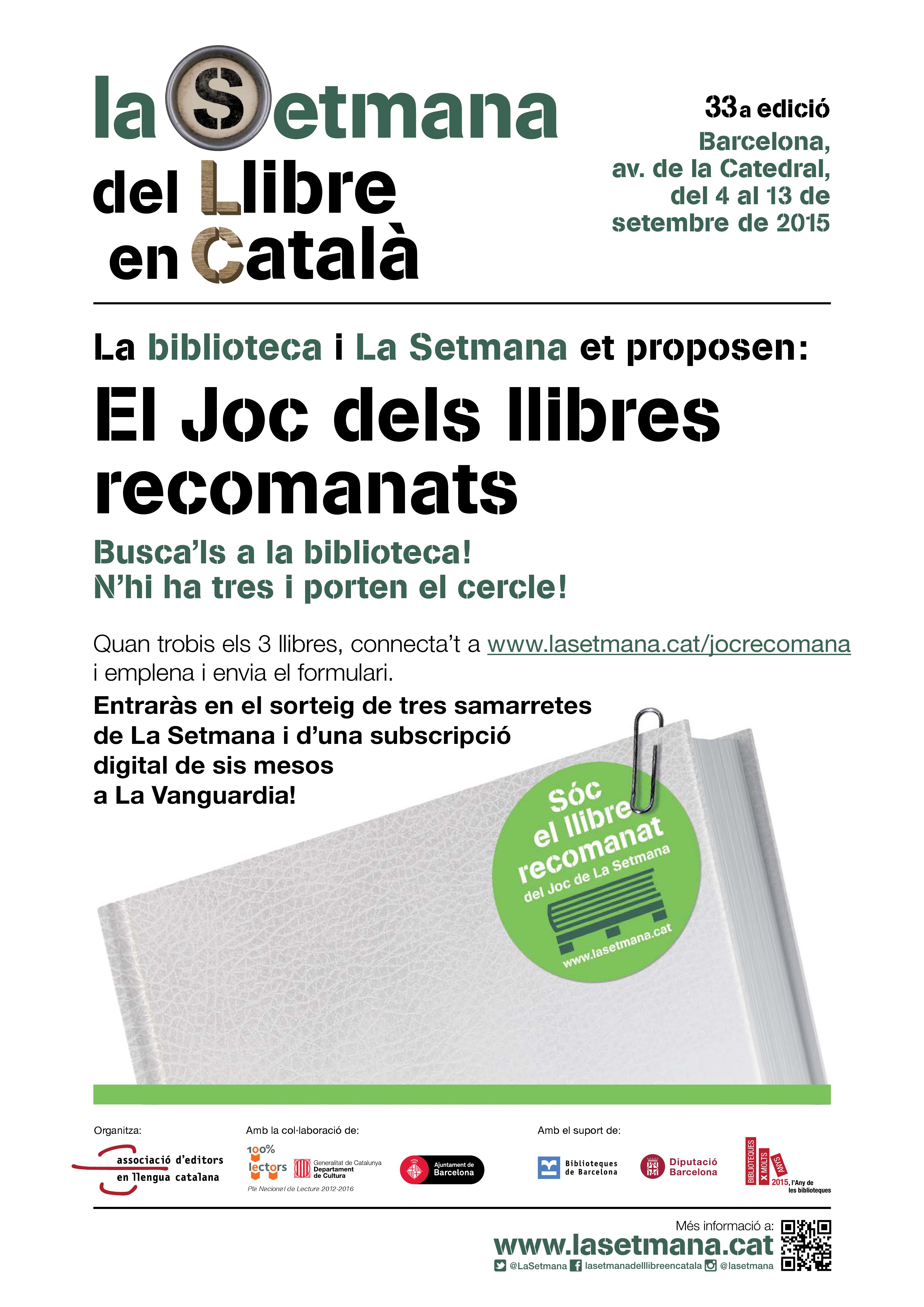 La Setmana del Llibre en Català