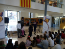 Aquest dissabte en Pau del Club Super3 va visitar la Biblioteca Central Xavier Amorós.