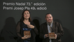 Care Santos guanya el Premi Nadal amb la novel·la «Media vida».  El Premi Josep Pla ha recaigut en Xavier Theros i l'obra "La fada negra"