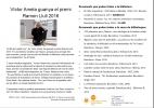 Víctor Amela guanya el Premi Ramon LLull 2016