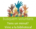 Tens un minut? Vine a la Biblioteca!