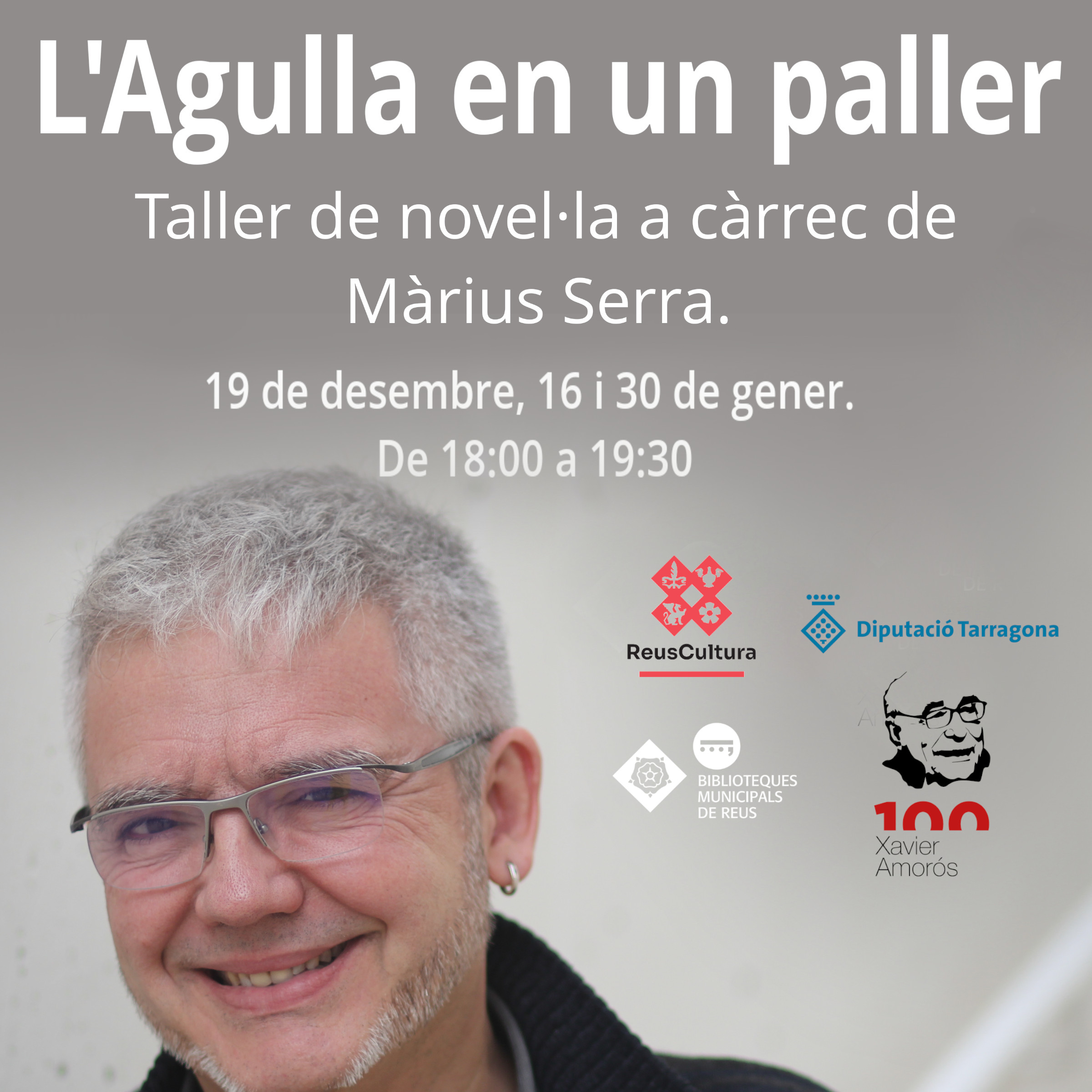 "Taller de novel·la" amb Màrius Serra a la Biblioteca